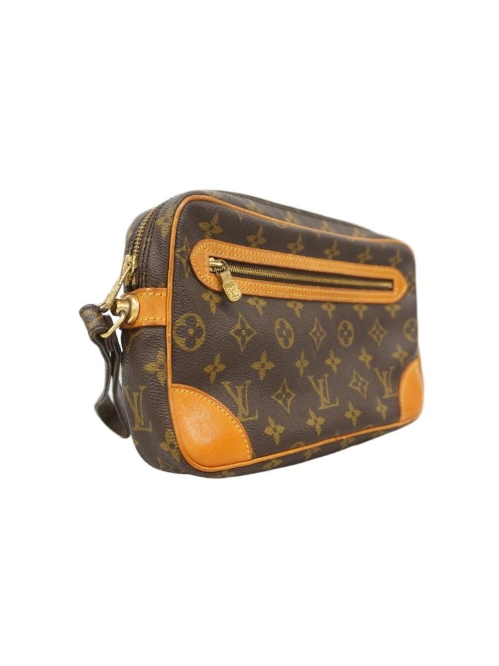 Louis Vuitton Clutch Monogram Marly Dragonne GM Brown - Picture 2 of 9